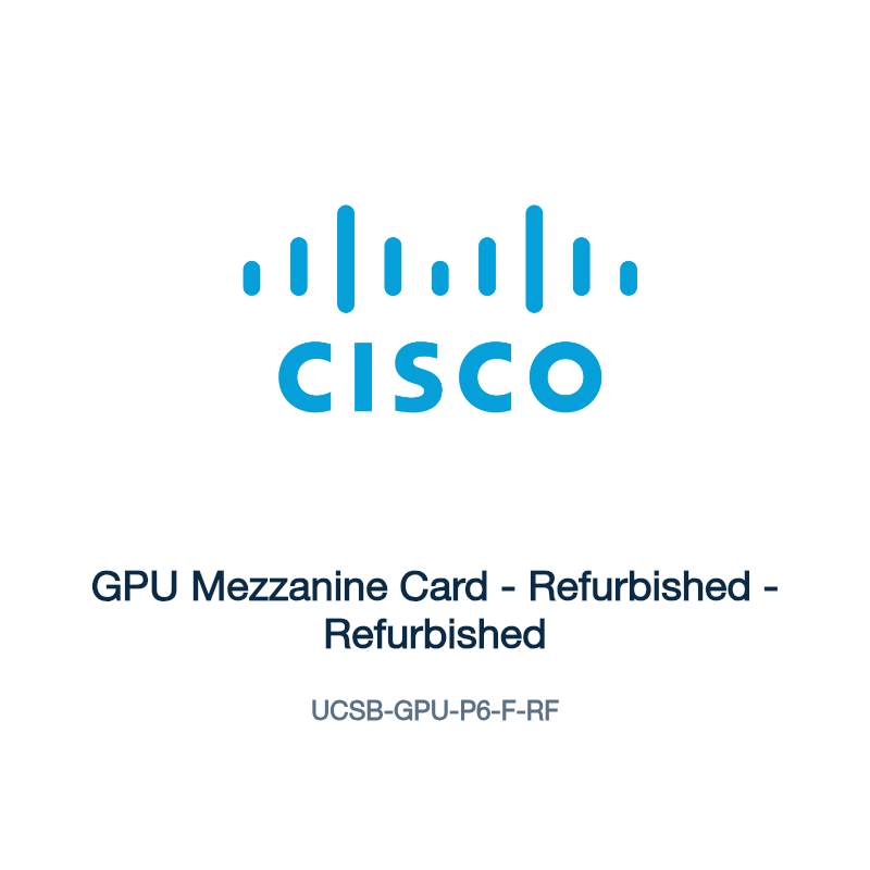 UCSB-GPU-P6-F-RF: GPU Mezzanine Card