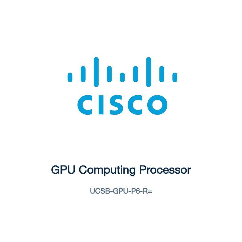 UCSB-GPU-P6-R=: GPU Computing Processor