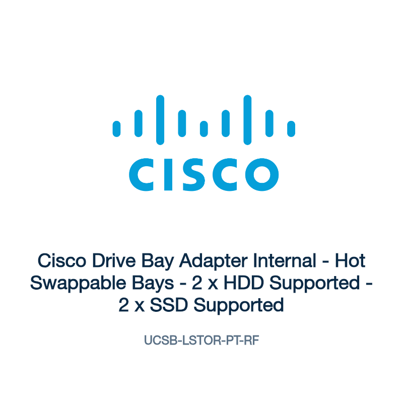 UCSB-LSTOR-PT-RF: Cisco Drive Bay Adapter Internal