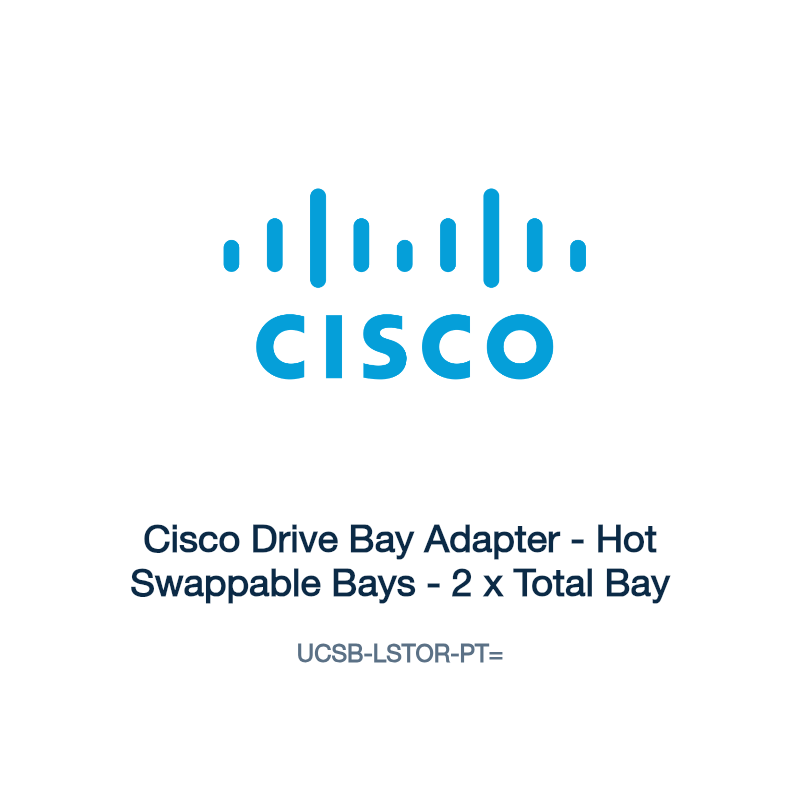UCSB-LSTOR-PT=: Cisco Drive Bay Adapter