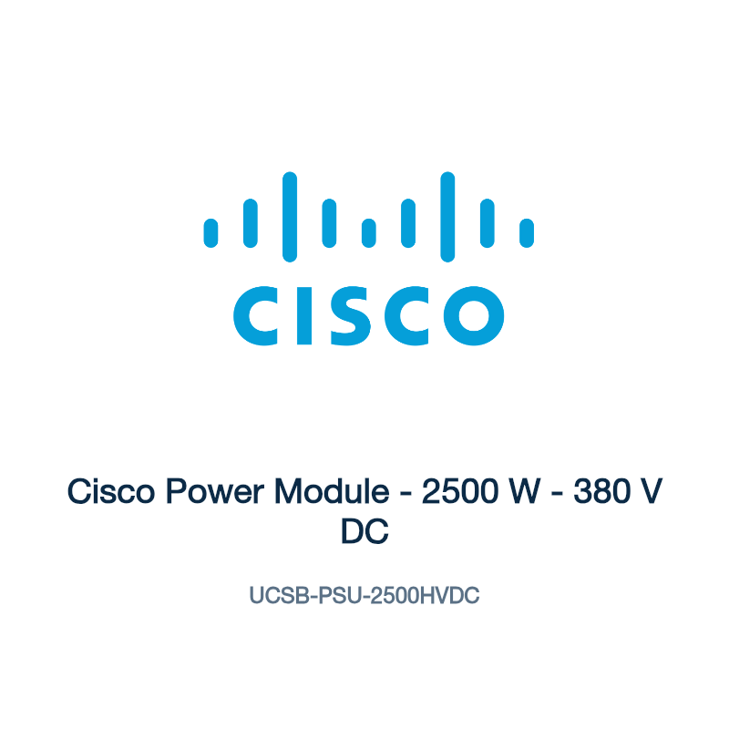 UCSB-PSU-2500HVDC: Cisco Power Module