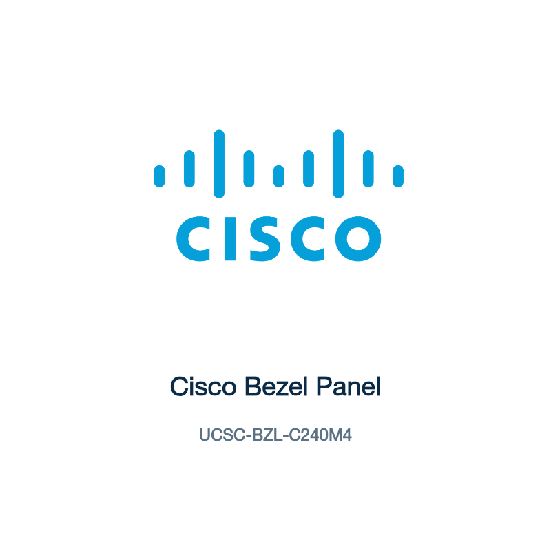 UCSC-BZL-C240M4: Cisco Bezel Panel