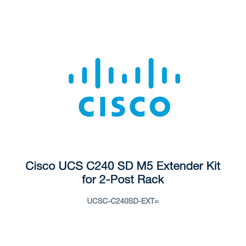 UCSC-C240SD-EXT=: Cisco UCS C240 SD M5 Extender Kit for 2-Post Rack