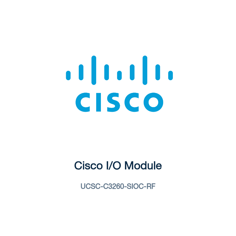 UCSC-C3260-SIOC-RF: Cisco I/O Module