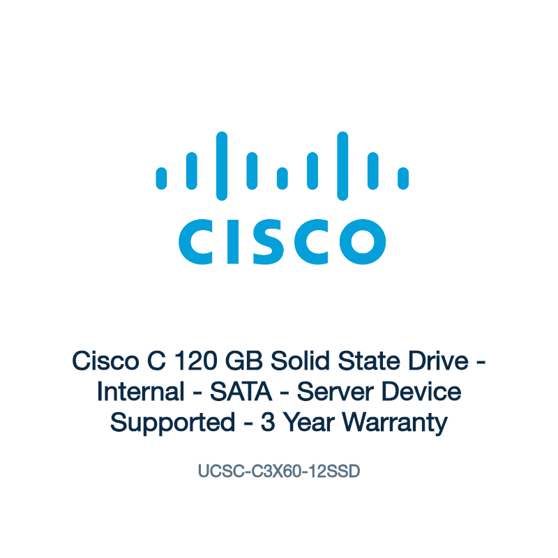 UCSC-C3X60-12SSD: Cisco C 120 GB Solid State Drive