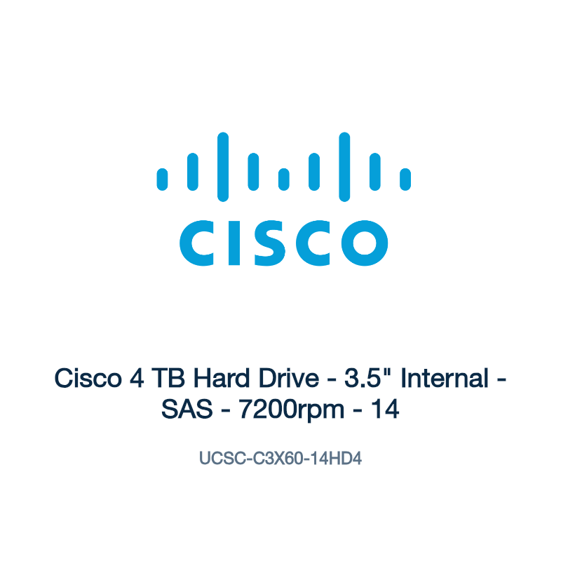 UCSC-C3X60-14HD4: Cisco 4 TB Hard Drive