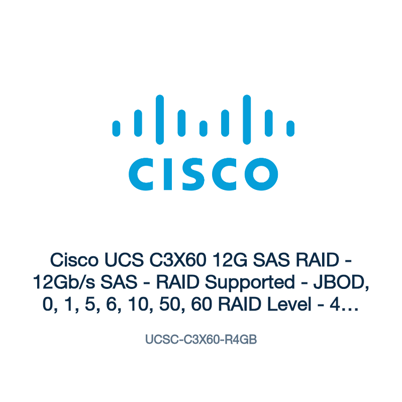 UCSC-C3X60-R4GB: Cisco UCS C3X60 12G SAS RAID