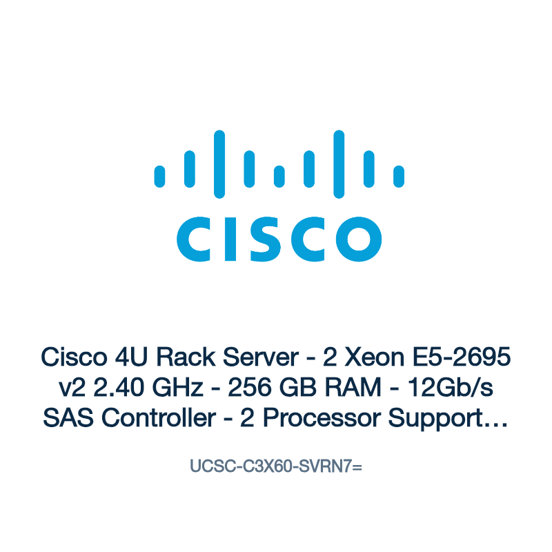 UCSC-C3X60-SVRN7=: Cisco 4U Rack Server
