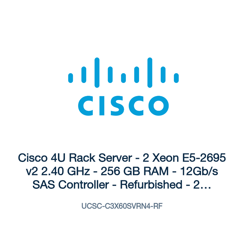 UCSC-C3X60SVRN4-RF: Cisco 4U Rack Server