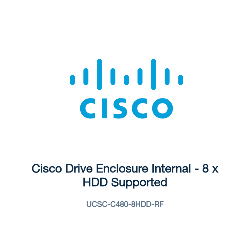 UCSC-C480-8HDD-RF: Cisco Drive Enclosure Internal