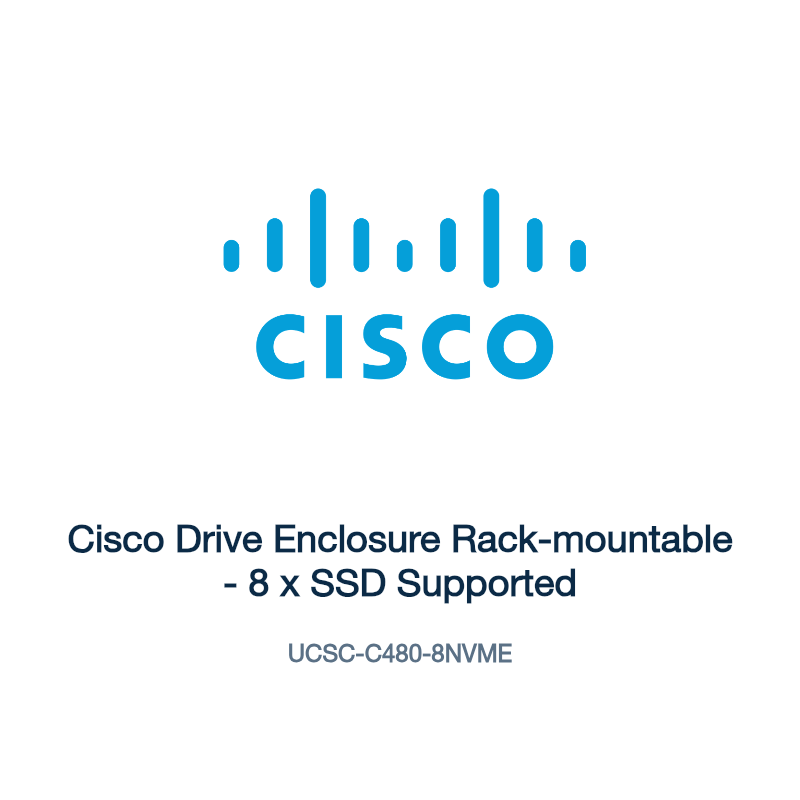 UCSC-C480-8NVME: Cisco Drive Enclosure Rack-mountable