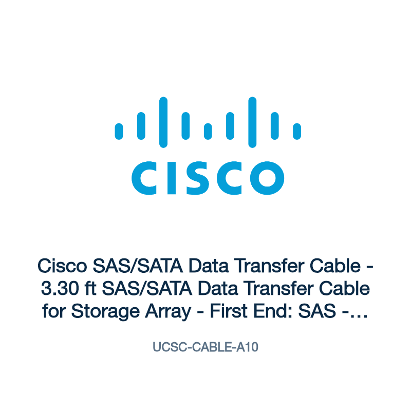 UCSC-CABLE-A10: Cisco SAS/SATA Data Transfer Cable
