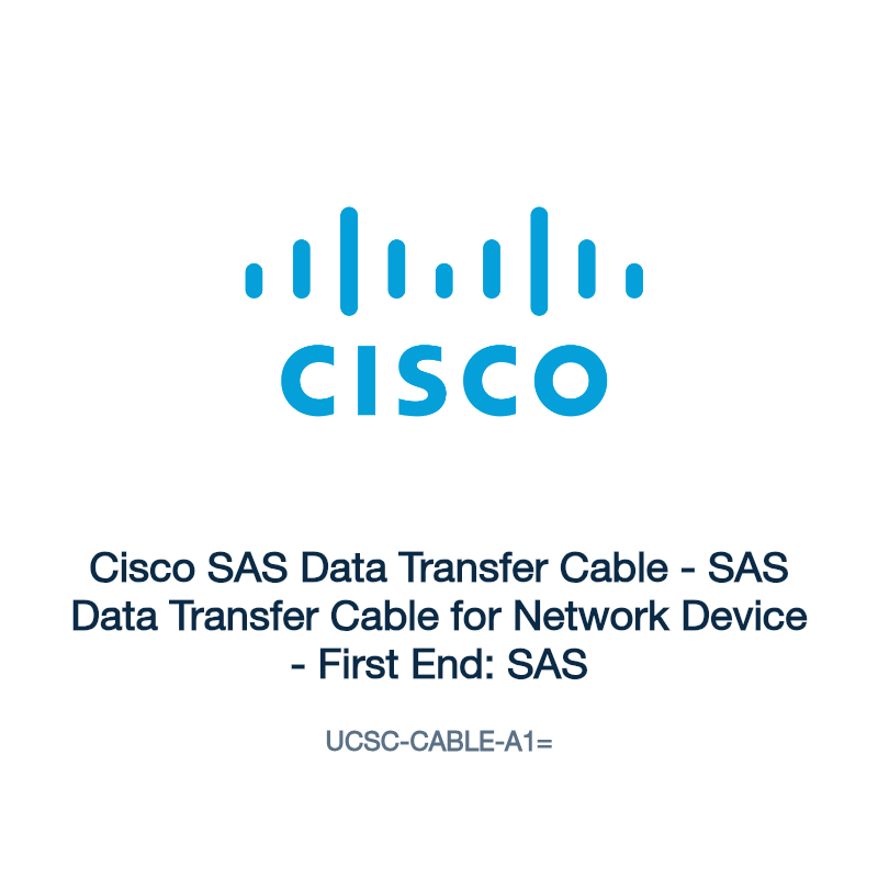 UCSC-CABLE-A1=: Cisco SAS Data Transfer Cable