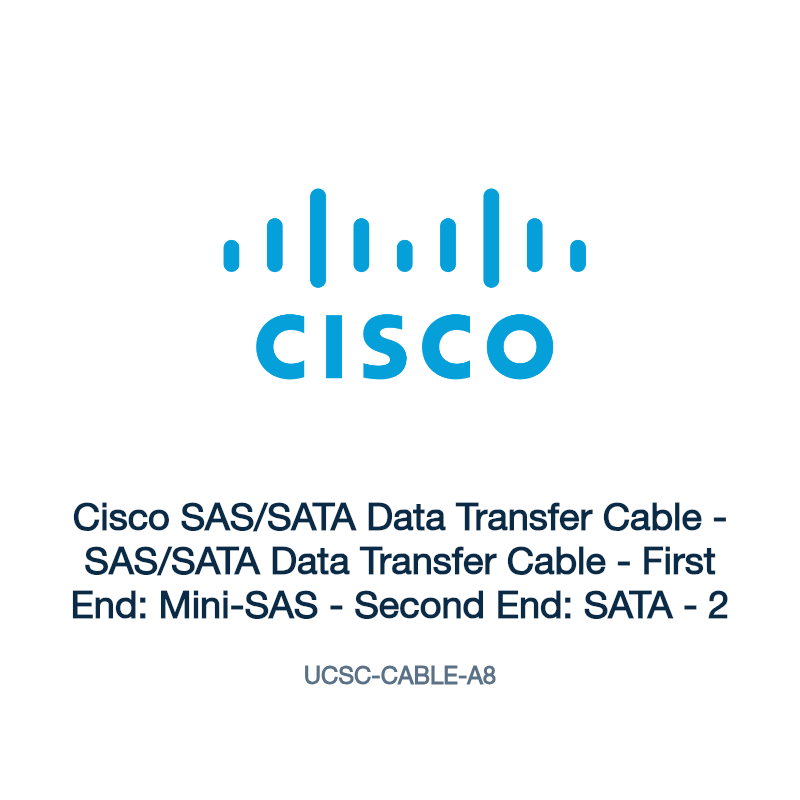UCSC-CABLE-A8: Cisco SAS/SATA Data Transfer Cable