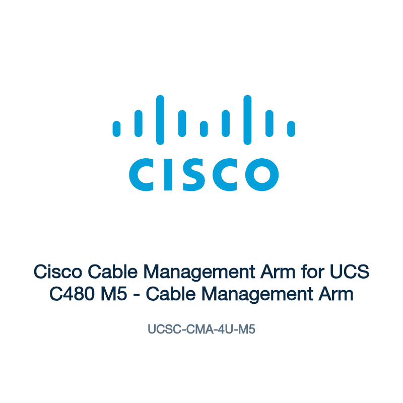 UCSC-CMA-4U-M5: Cisco Cable Management Arm for UCS C480 M5