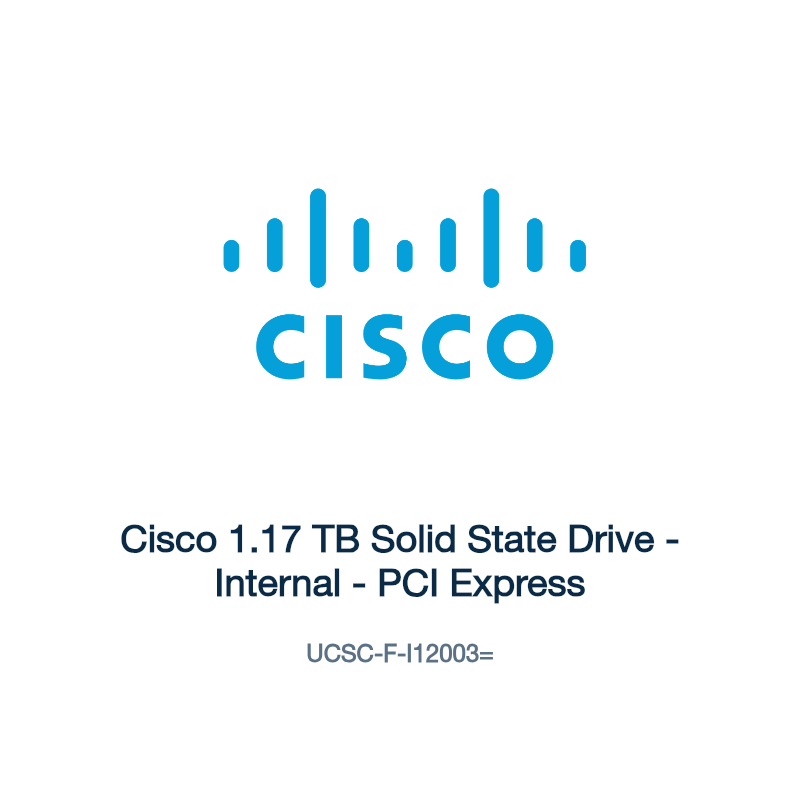 UCSC-F-I12003=: Cisco 1.17 TB Solid State Drive