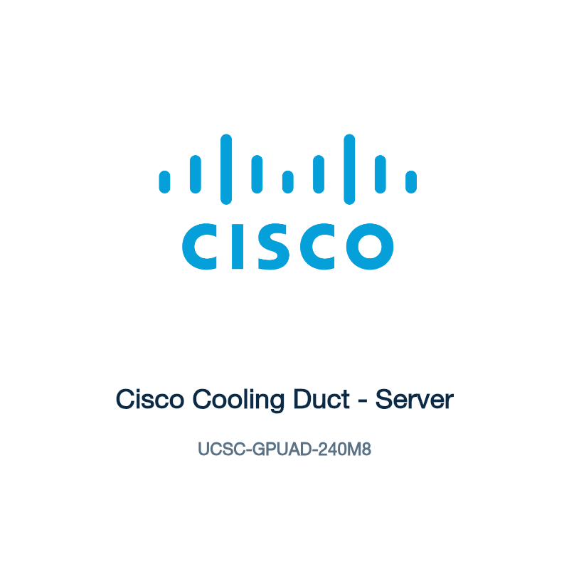 UCSC-GPUAD-240M8: Cisco Cooling Duct
