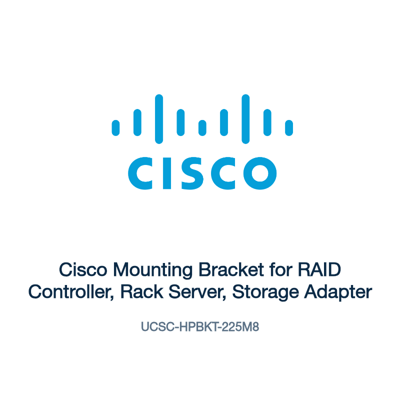 UCSC-HPBKT-225M8: Cisco Mounting Bracket for RAID Controller, Rack Server, Storage