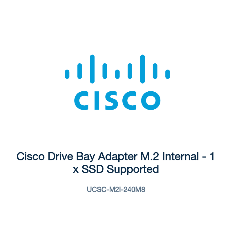 UCSC-M2I-240M8: Cisco Drive Bay Adapter M.2 Internal