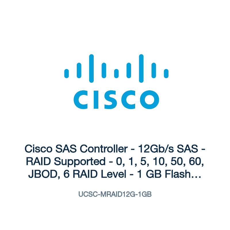 UCSC-MRAID12G-1GB: Cisco SAS Controller