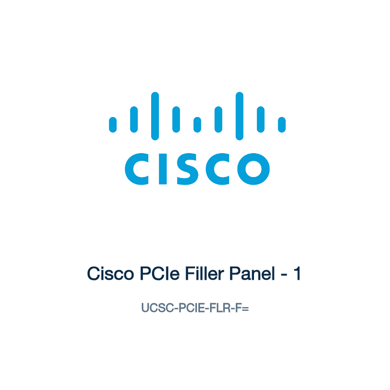 UCSC-PCIE-FLR-F=: Cisco PCIe Filler Panel