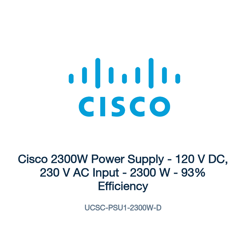 UCSC-PSU1-2300W-D: Cisco 2300W Power Supply