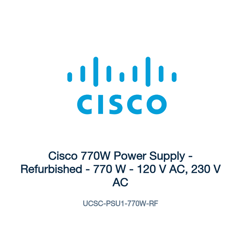 UCSC-PSU1-770W-RF: Cisco 770W Power Supply