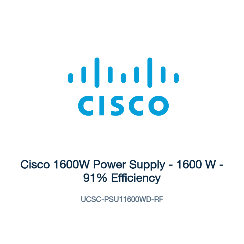 UCSC-PSU11600WD-RF: Cisco 1600W Power Supply