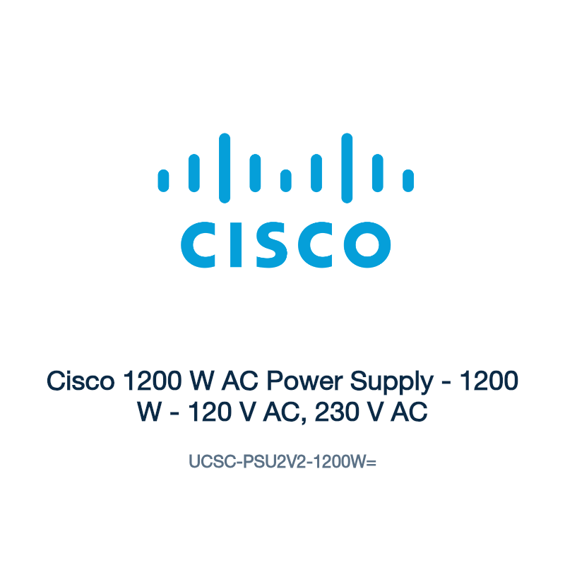 UCSC-PSU2V2-1200W=: Cisco 1200 W AC Power Supply