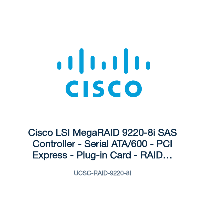 UCSC-RAID-9220-8I: Cisco LSI MegaRAID 9220-8i SAS Controller