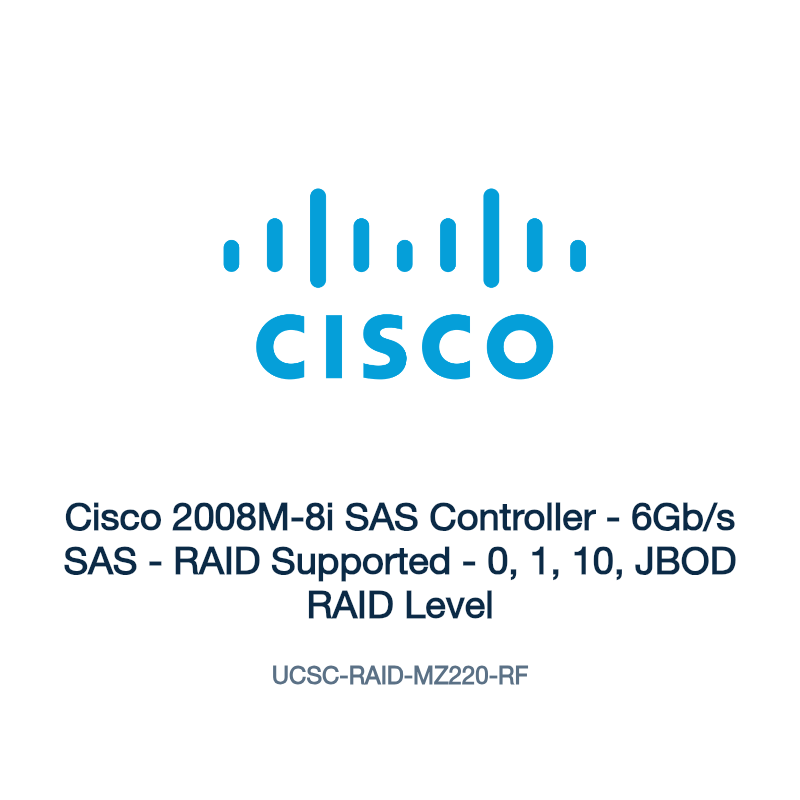 UCSC-RAID-MZ220-RF: Cisco 2008M-8i SAS Controller