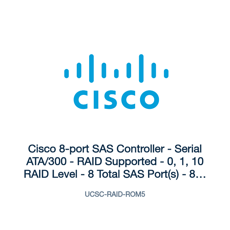 UCSC-RAID-ROM5: Cisco 8-port SAS Controller