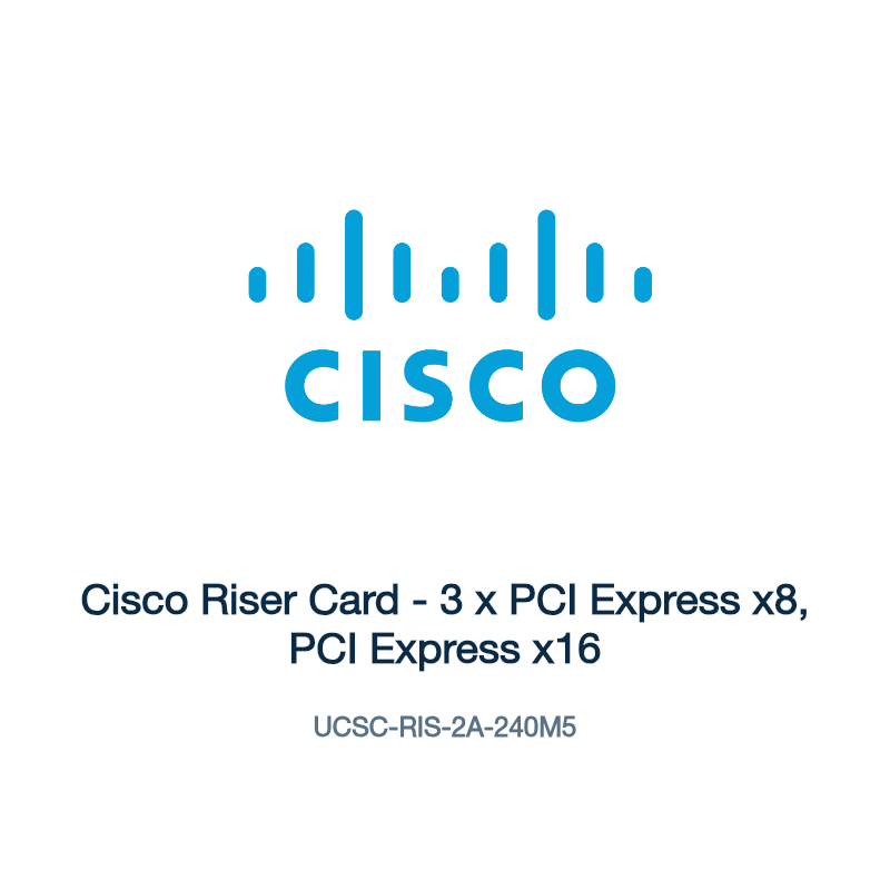 UCSC-RIS-2A-240M5: Cisco Riser Card