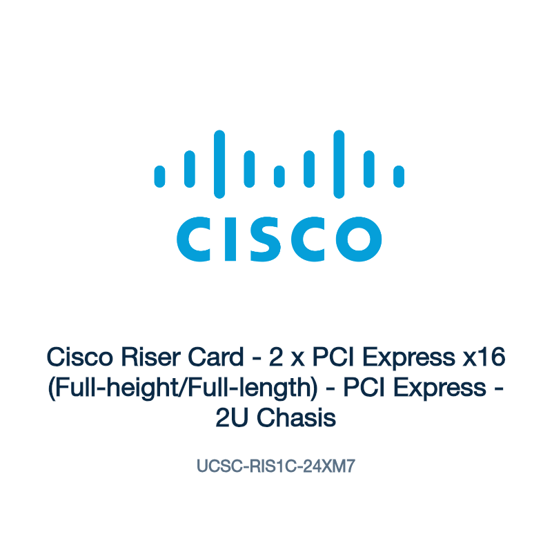 UCSC-RIS1C-24XM7: Cisco Riser Card