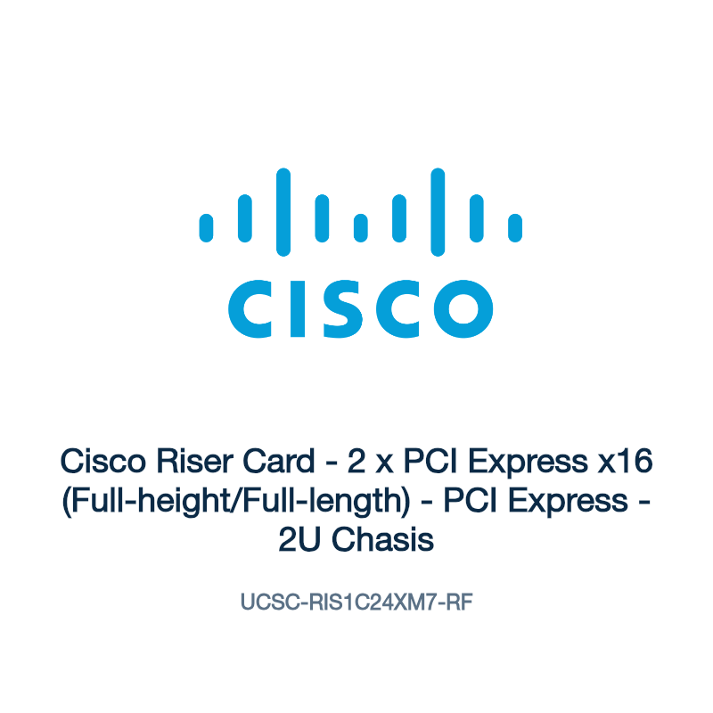 UCSC-RIS1C24XM7-RF: Cisco Riser Card