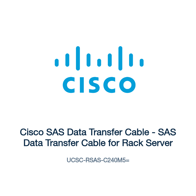 UCSC-RSAS-C240M5=: Cisco SAS Data Transfer Cable