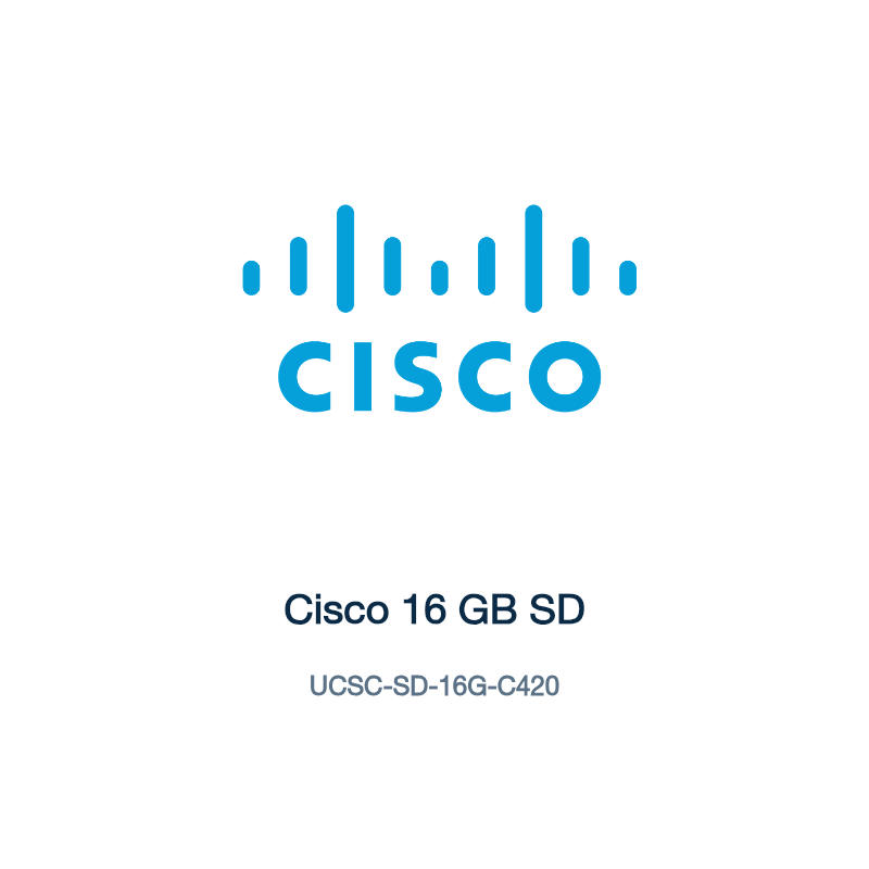 UCSC-SD-16G-C420: Cisco 16 GB SD