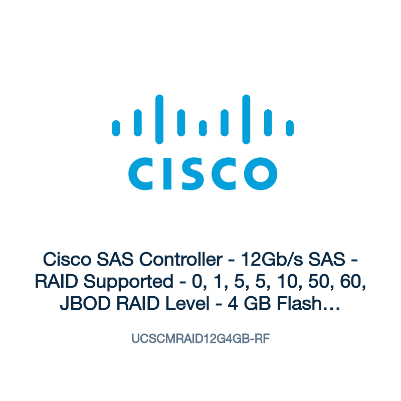 UCSCMRAID12G4GB-RF: Cisco SAS Controller