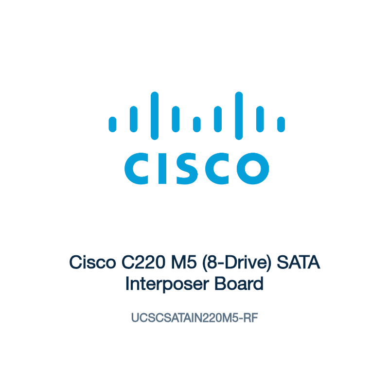 UCSCSATAIN220M5-RF: Cisco C220 M5 (8-Drive) SATA Interposer Board