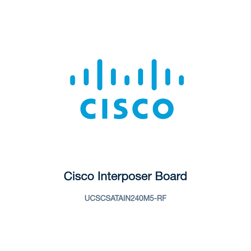 UCSCSATAIN240M5-RF: Cisco Interposer Board
