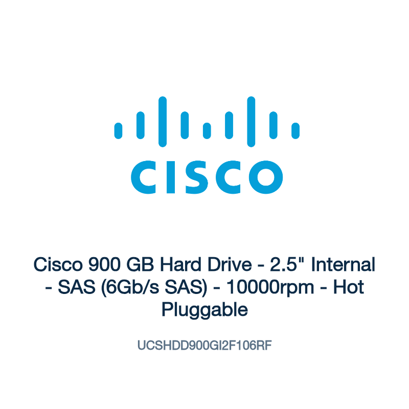 UCSHDD900GI2F106RF: Cisco 900 GB Hard Drive