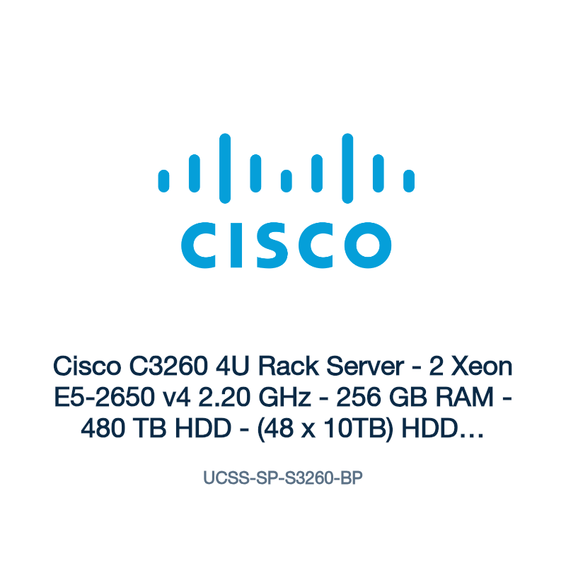 UCSS-SP-S3260-BP: Cisco C3260 4U Rack Server