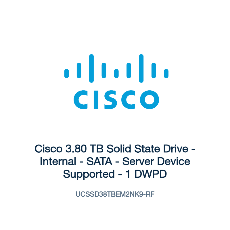 UCSSD38TBEM2NK9-RF: Cisco 3.80 TB Solid State Drive