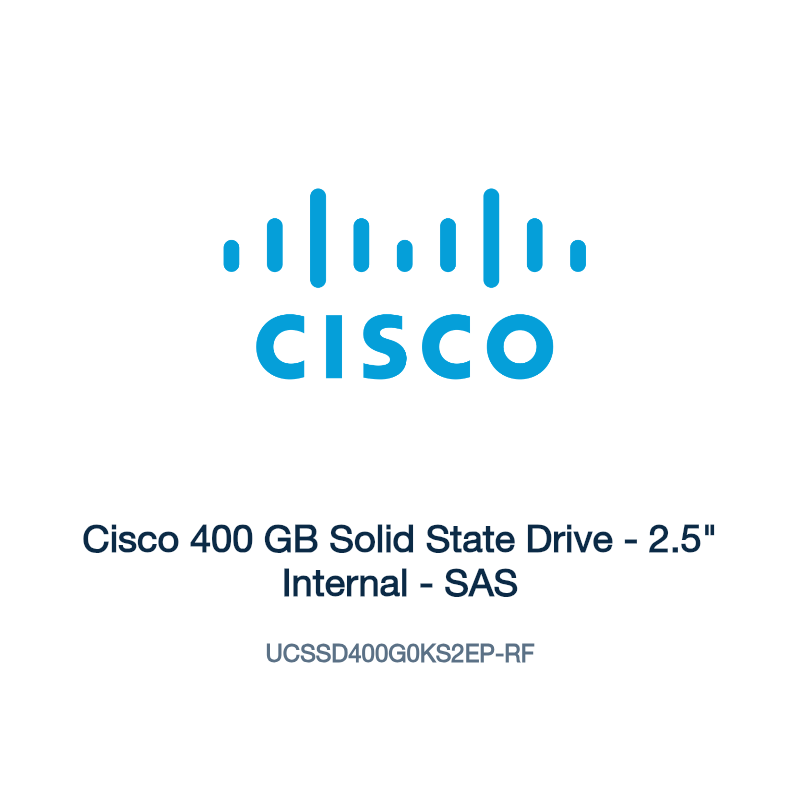 UCSSD400G0KS2EP-RF: Cisco 400 GB Solid State Drive