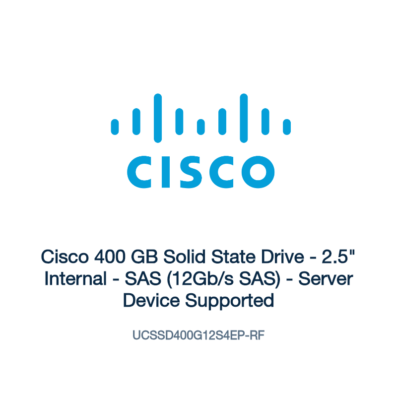 UCSSD400G12S4EP-RF: Cisco 400 GB Solid State Drive