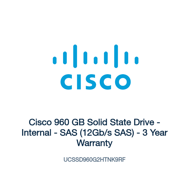 UCSSD960G2HTNK9RF: Cisco 960 GB Solid State Drive