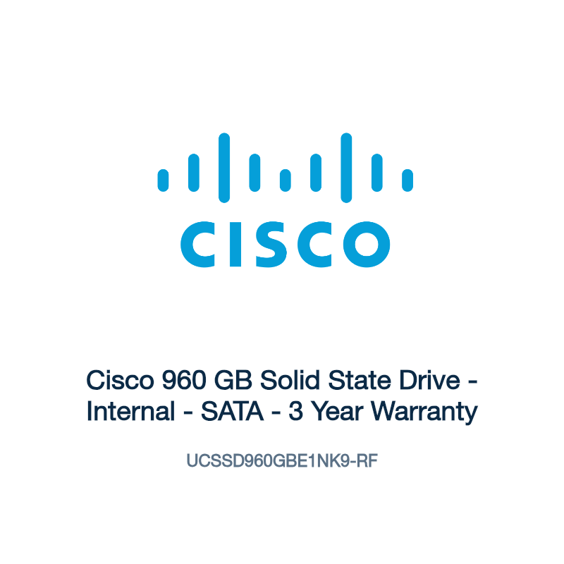 UCSSD960GBE1NK9-RF: Cisco 960 GB Solid State Drive