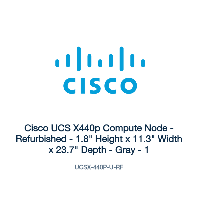 UCSX-440P-U-RF: Cisco UCS X440p Compute Node