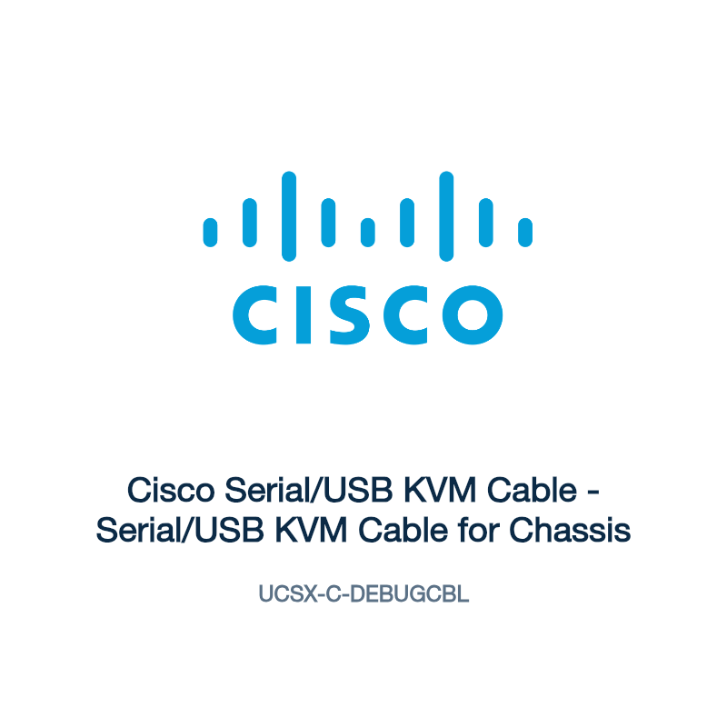 UCSX-C-DEBUGCBL: Cisco Serial/USB KVM Cable