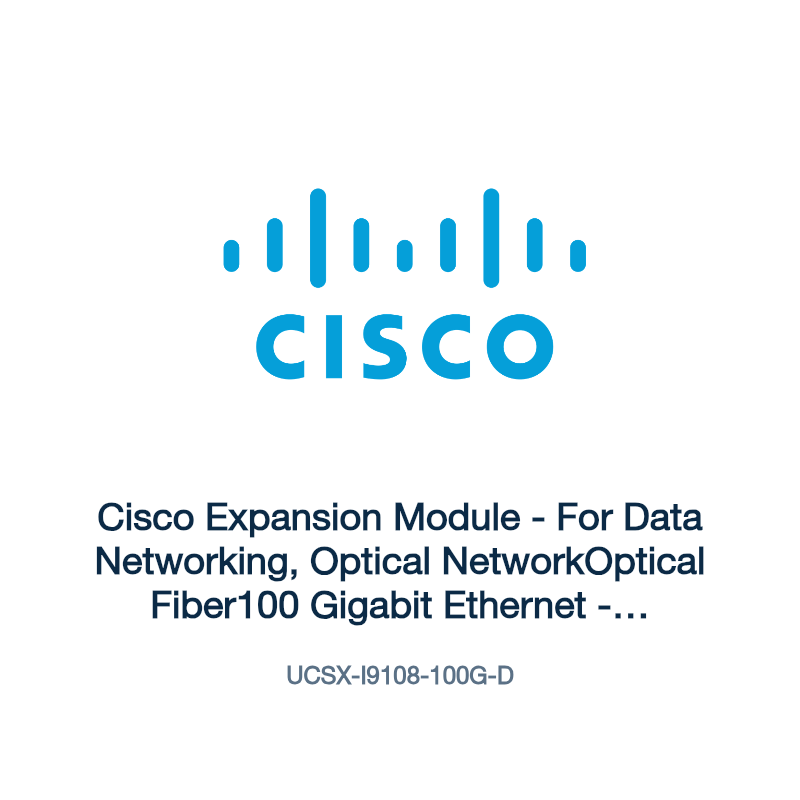 UCSX-I9108-100G-D: Cisco Expansion Module